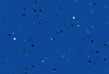 Light Blue, Green vector texture with poly style with circles, cubes.