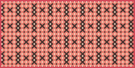 Multicolor truchet tiling connections illustration