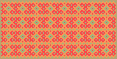 Multicolor truchet tiling connections illustration