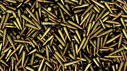 	
Pile of many bullets or ammunition top view ammunition background - obrazy, fototapety, plakaty