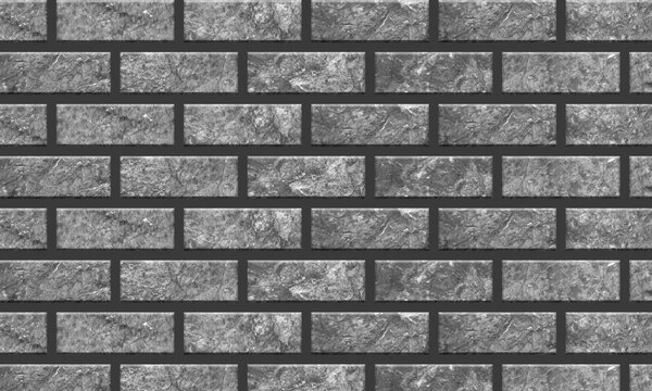 Fototapeta gray brick pattern with stone texture