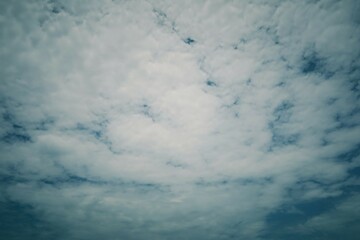 blue sky with clouds