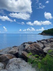 beach and sea