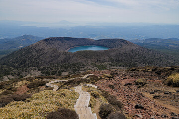 view of the mountains