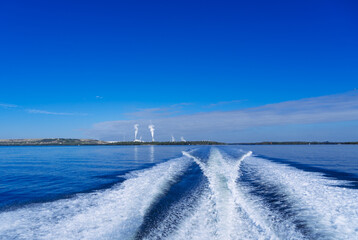 Factory warehouse and harbor of Tampa, st petersburg and clearwater in Florida, USA