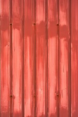 赤く塗られた壁の背景素材