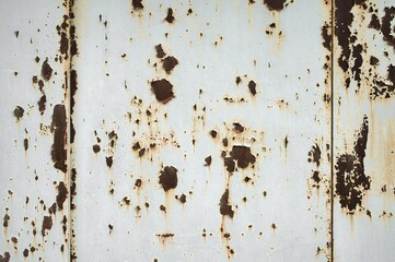 錆びた鉄壁の背景素材