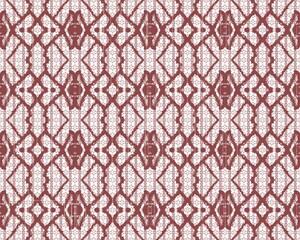 Obraz premium Ikat geometric folklore ornament with diamonds. Tribal ethnic vector texture. Seamless striped pattern in Aztec style. Folk embroidery. Indian, Scandinavian, Gypsy, Mexican, African rug.