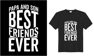 Fototapeta premium Happy fathers day t-shirt design gift t-shirt, Vector graphic typography, lettering. Usable for banners, print. You are the best dad, black background