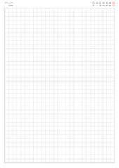 A4 standard Blank form grid table paper on white background