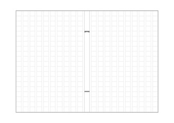 400字詰めの薄い黒色の縦書きの原稿用紙･便せんのテンプレート - 20字&times;20段 - A4比率
