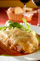 Filet Mignon with cheese