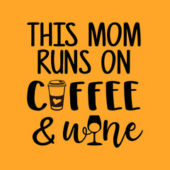 Coffee Typography for T-shirt design, mug print, printing design color view