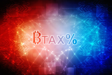 2d rendering bitcoin sign currency
