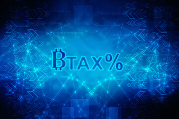 2d rendering bitcoin sign currency
