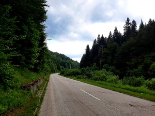 Regional road from Pale to Gorazde and Hranjen, Bosnia and Herzegovina