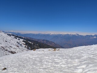winter mountain landscape
