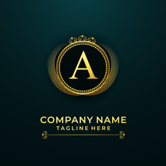 Luxury Logo template in vector for Restaurant, Royalty, Boutique, Cafe, Hotel, Heraldic, Jewelry, Fashion and other vector