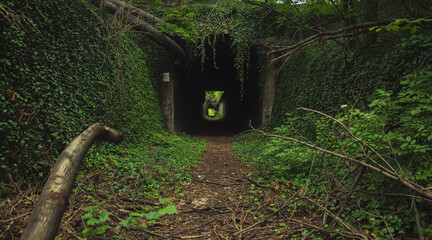 Stary tunel kolejki piaskowej © Dominik Zarębski