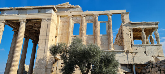 The acropolis of Athens