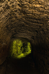 Famous caves Desolate churches II (Pusté kostely II), there is a smaller artificial underground...