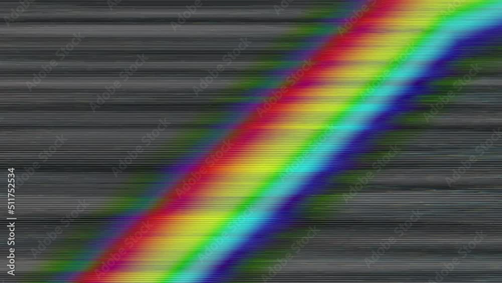 Aufkleber looping video interference footage. imitation of a datamoshing video.