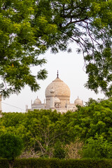 Fototapeta premium A View of Taj Mahal