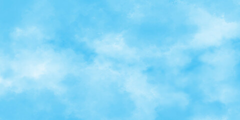 Abstract natural blue sky of summer season with thick clouds, Bright and shinny natural cloudy sky, bright blue cloudy blue sky vector illustration.