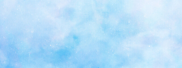 Abstract sky blue watercolor background, Shinny and cloudy blue sky background, Natural sky blue vector illustration.