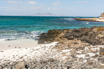 Corralejo beach, Corralejo, Fuerteventura, Canary Islands, Spain
