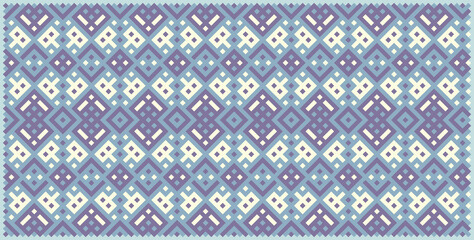 Multicolor truchet tiling connections illustration