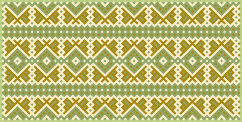 Multicolor truchet tiling connections illustration