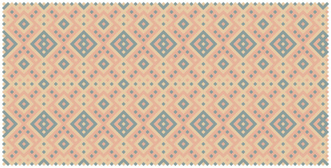 Multicolor truchet tiling connections illustration