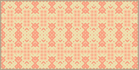 Multicolor truchet tiling connections illustration