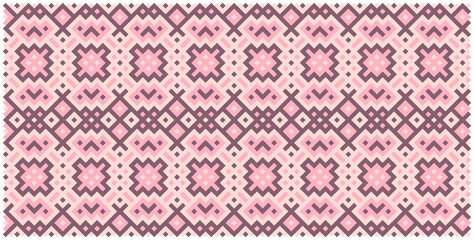 Multicolor truchet tiling connections illustration