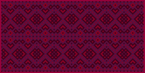 Multicolor truchet tiling connections illustration