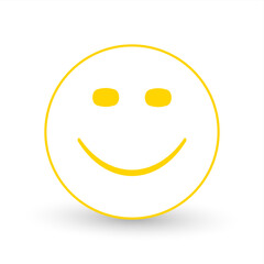 Smile symbol vector design.
World smile day.