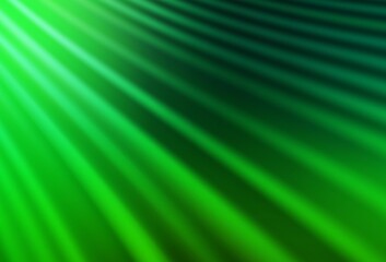 Dark Green vector blurred bright pattern.
