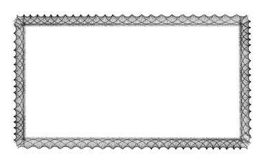 black and white frame