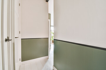 Interior of a spacious room in a luxury house