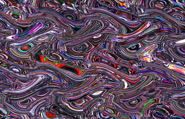 Fototapeta premium Abstract and Contemporary Digital Art Design