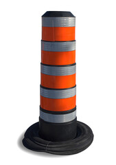 web site under construction 404 error orange traffic cone isolated on white background