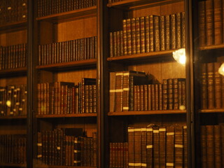Old library books era history