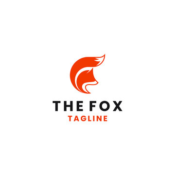 fox logo, icon and vector