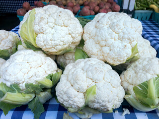 Cauliflower at a Farmer's Market, Columbia, SC