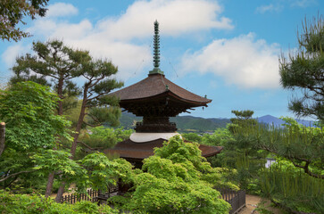 京都嵯峨野　常寂光寺