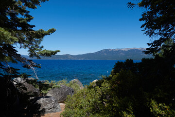 Fototapeta na wymiar Lake Tahoe, Incline Village, NV