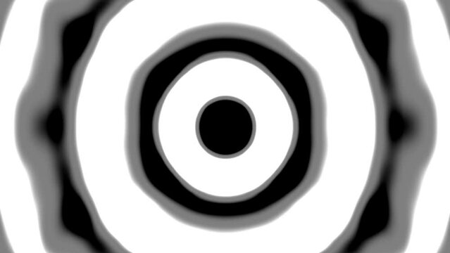 White and Black colour circle with abstract bagground