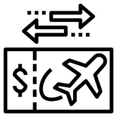Return ticket Icon