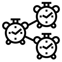 Time-sharing Icon